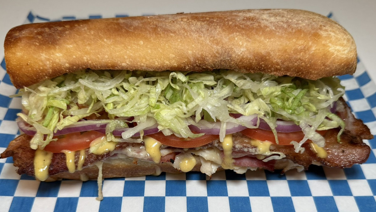 Premium Honey Bacon Chicken Club Sandwich